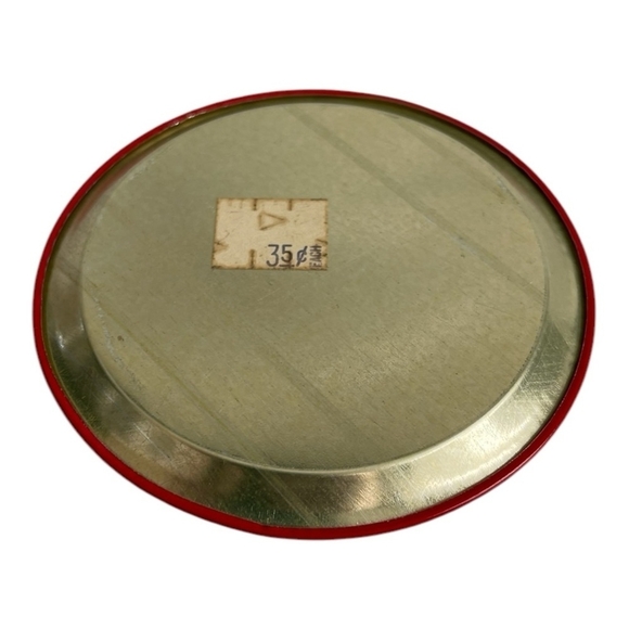 Vintage Coca Cola Coaster Tip Tray Red Tin Coaster Collector’s Coaster Bar - Picture 3 of 3